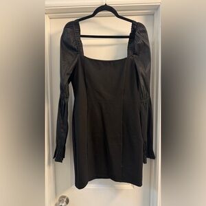 MAJORELLE Black Long Sleeve Dress